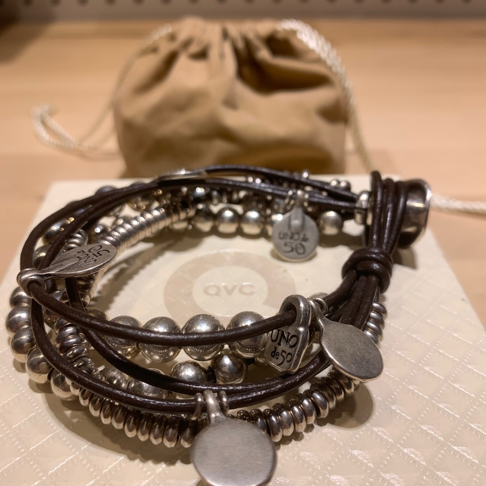 Uno de 50 Multi Strand Beaded Bracelet